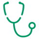 Icon representing medical coding, symbolizing the process of translating healthcare diagnoses into standardized codes for billing and reimbursement